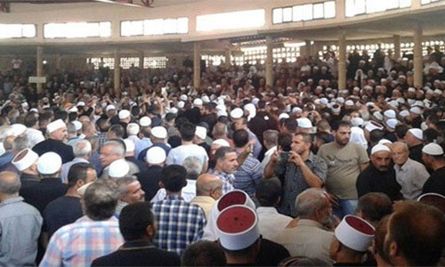 Funeral a las víctimas de Daesh en Sweida Funeral en masa a las víctimas de los terroristas de Daesh